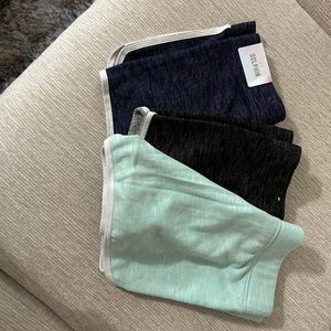 All 3 - Justice brand size Y12 Dolphin style shorts